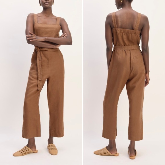 Everlane Brown Jumpsuit - Picture 4 of 11